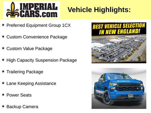 Certified 2023 Chevrolet Silverado 1500 Custom AWD/4WD image 3