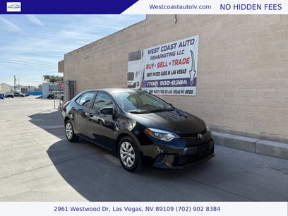 Used 2015 Toyota Corolla LE