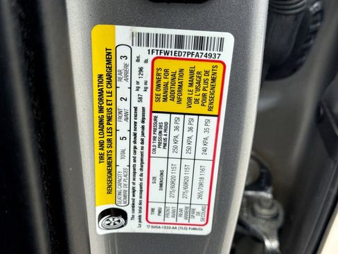 Certified 2023 Ford F150 Platinum w/ FX4 Off-Road Package AWD/4WD image 44