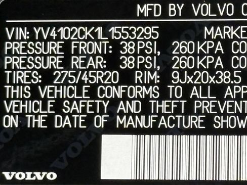 Used 2020 Volvo XC90 T5 Momentum w/ Protection Package FWD image 53
