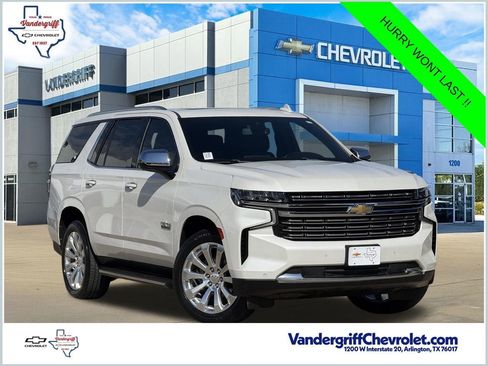 Used 2022 Chevrolet Tahoe Premier w/ Texas Edition RWD image 1