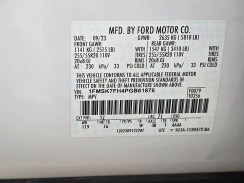 Used 2023 Ford Explorer Limited image 36