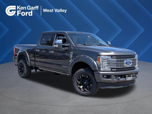 Used 2018 Ford F350 Platinum w/ Platinum Ultimate Package AWD/4WD image 1