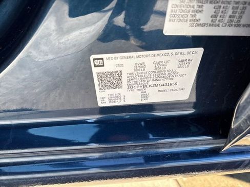 Certified 2021 Chevrolet Silverado 1500 Custom w/ Safety Confidence Package image 30