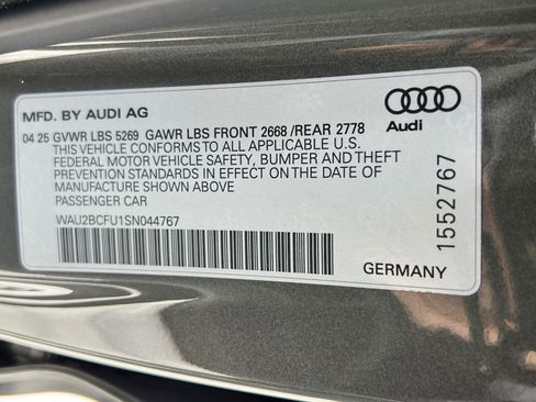 Used 2025 Audi A5 2.0T Premium Plus w/ Premium Plus AWD/4WD image 35