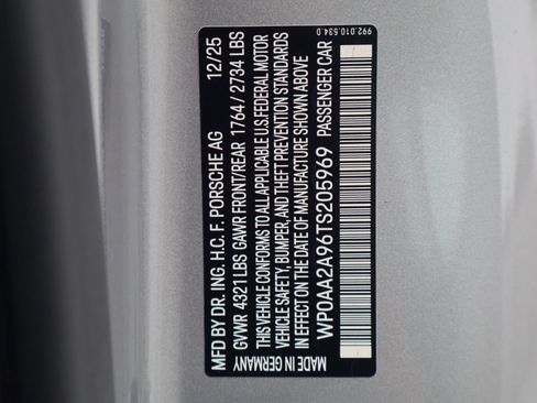 Certified 2026 Porsche 911 Carrera RWD image 26