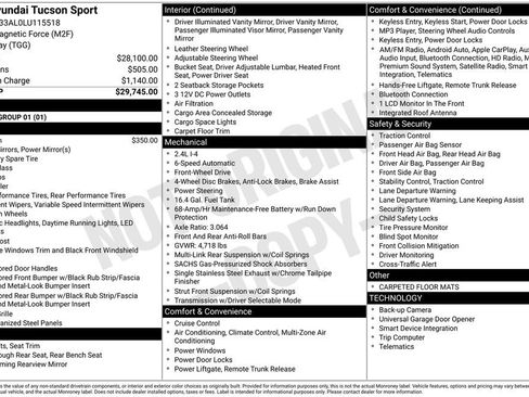 Used 2020 Hyundai Tucson Sport image 31