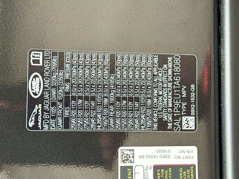 New 2026 Land Rover Range Rover Sport SE image 44