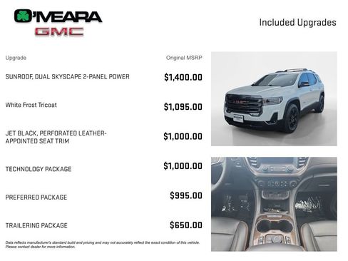 Used 2023 GMC Acadia AT4 w/ Technology Package image 4