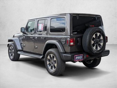 Used 2021 Jeep Wrangler Unlimited Sahara w/ Uconnect 4C Nav & Sound Group AWD/4WD image 7