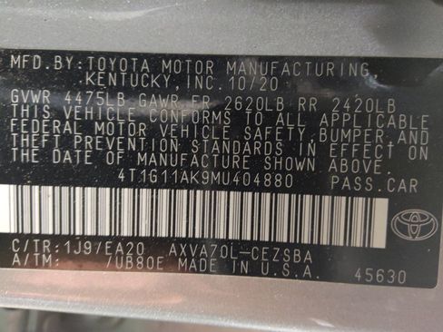 Used 2021 Toyota Camry SE image 33
