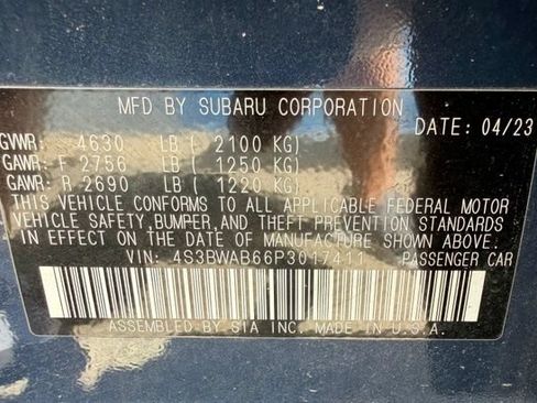 Used 2023 Subaru Legacy w/ Popular Package #1 AWD/4WD image 44