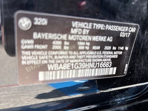 Used 2017 BMW 320i Sedan RWD image 58