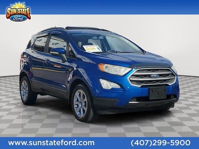 Certified 2020 Ford EcoSport SE