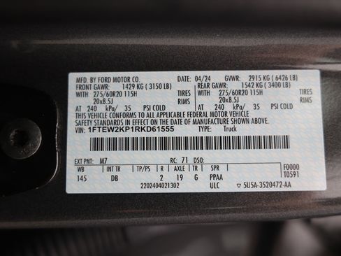 Used 2024 Ford F150 STX image 37