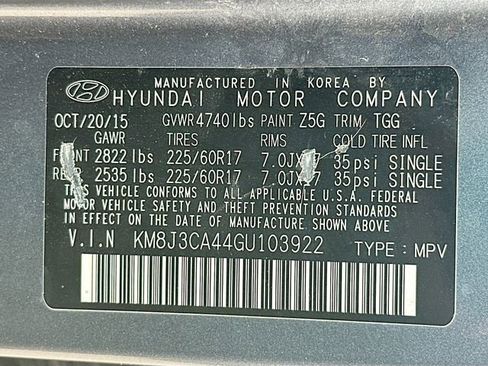 Used 2016 Hyundai Tucson SE w/ Option Group 02 image 30