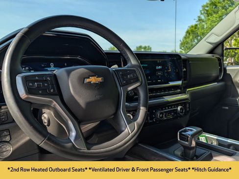 Used 2024 Chevrolet Silverado 1500 LTZ w/ Technology Package AWD/4WD image 32