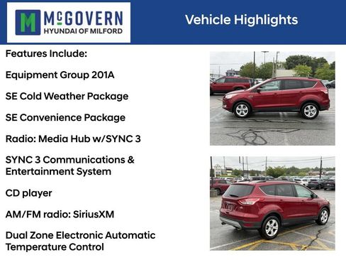 Used 2016 Ford Escape SE w/ Equipment Group 201A AWD/4WD image 4