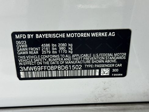 Used 2023 BMW 330i Sedan w/ Parking Assistance Package RWD image 27