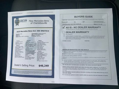 Used 2025 Mercedes-Benz GLC 300 4MATIC image 33