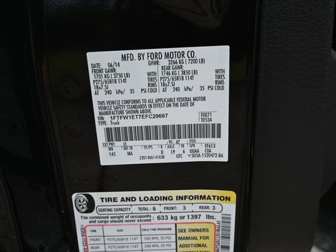 Used 2014 Ford F150 XLT w/ Equipment Group 302A Luxury image 12