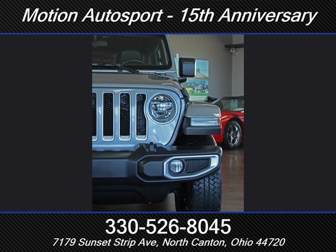 Used 2021 Jeep Wrangler Unlimited Sahara w/ LED Lighting Group AWD/4WD image 7