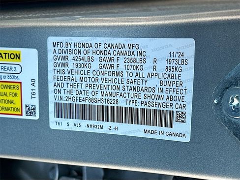 Used 2025 Honda Civic Sport image 32