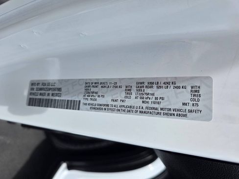 Used 2023 RAM ProMaster 3500 w/ Lane Management Group FWD image 23