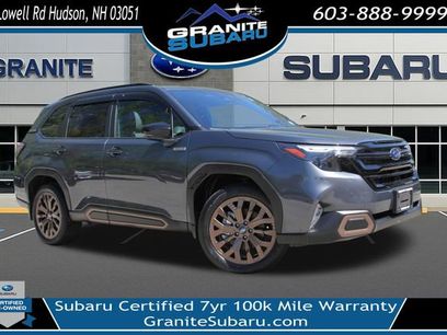Certified 2025 Subaru Forester Sport
