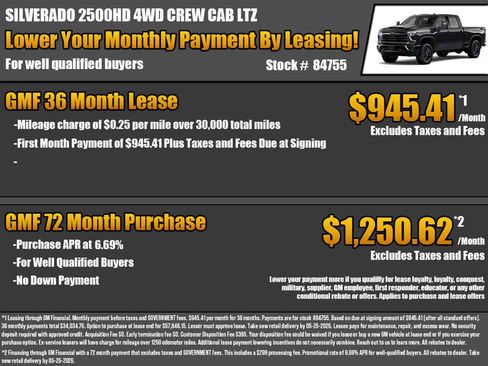 New 2026 Chevrolet Silverado 2500 LTZ w/ Trail Boss Package AWD/4WD image 2