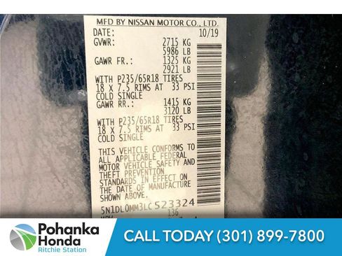 Used 2020 INFINITI QX60 Pure image 34