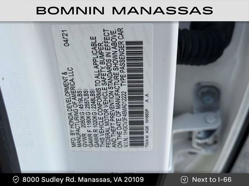 Used 2021 Honda Accord EX image 27