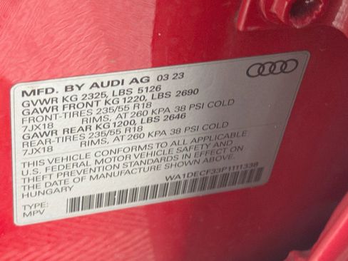 Used 2023 Audi Q3 2.0T Premium AWD/4WD image 12