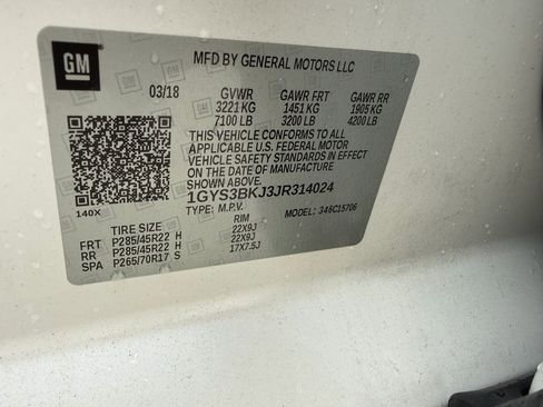 Used 2018 Cadillac Escalade Luxury image 18