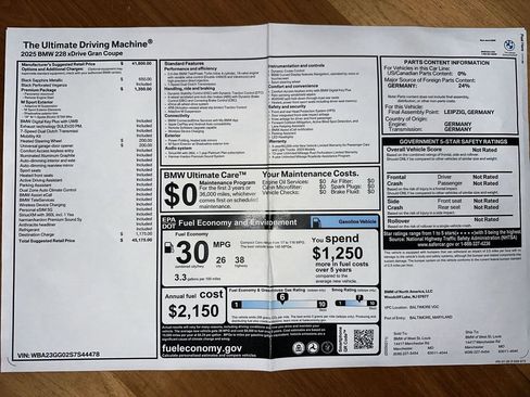 Used 2025 BMW 228i xDrive w/ Premium Package image 12