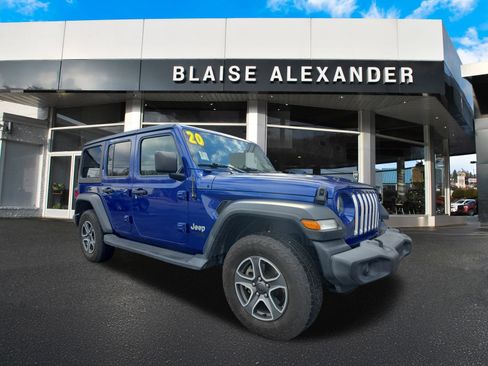 Used 2020 Jeep Wrangler Unlimited Sport S image 1