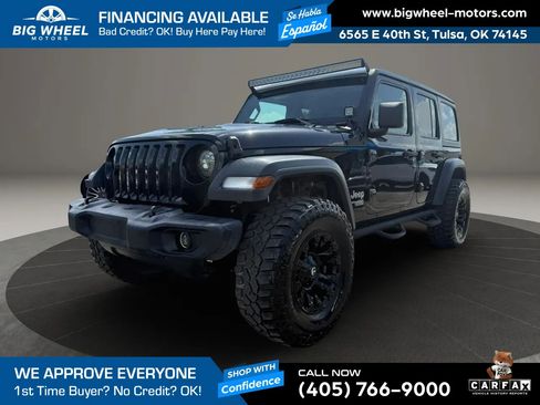 Used 2021 Jeep Wrangler Unlimited Sport AWD/4WD image 1