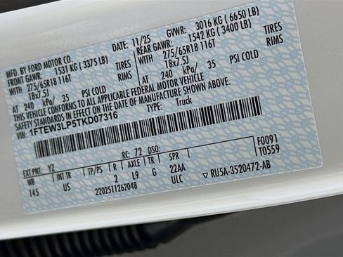 New 2026 Ford F150 XLT w/ Mobile Office Package image 32