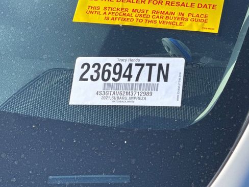Used 2021 Subaru Impreza 2.0i Premium AWD/4WD image 3