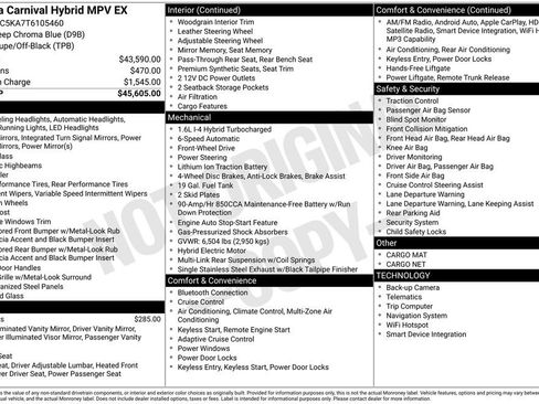 New 2026 Kia Carnival EX FWD image 6