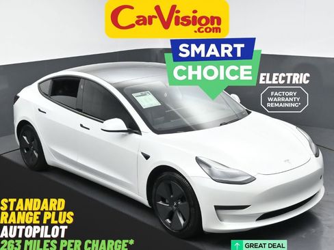 Used 2021 Tesla Model 3 Standard Range Plus image 1