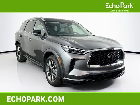 Used 2023 INFINITI QX60 Luxe w/ Performance Audio Package FWD image 1