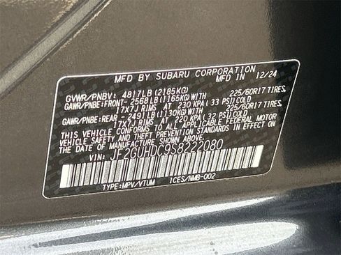 Certified 2025 Subaru Crosstrek 2.0i Premium w/ Convenience Package #2 image 29