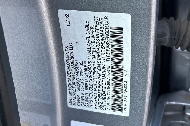 Certified 2022 Honda Accord Sport Special Edition image 33