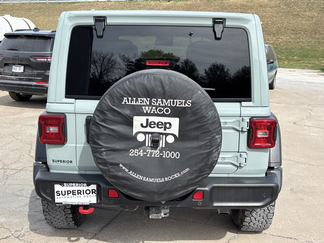 Used 2024 Jeep Wrangler Unlimited Rubicon w/ Technology Group AWD/4WD image 4