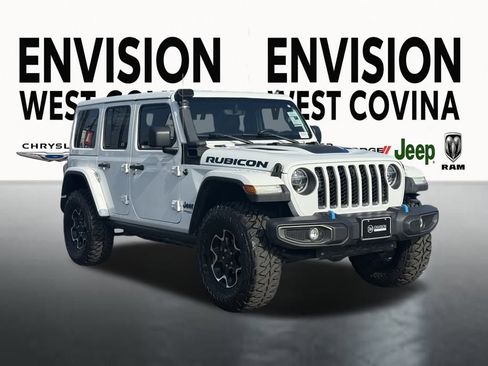 Used 2021 Jeep Wrangler Unlimited Rubicon 4xe image 2
