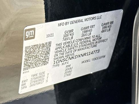 Used 2022 Chevrolet Tahoe LT w/ LT Signature Package image 23