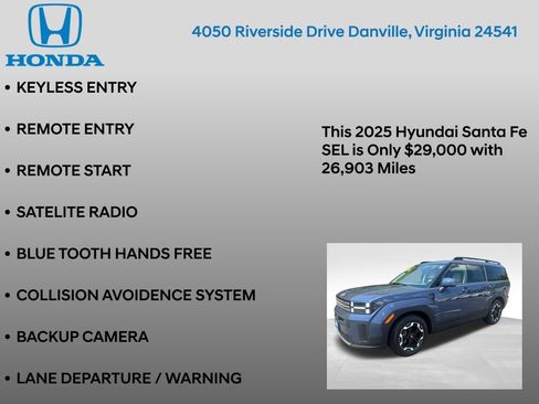 Used 2025 Hyundai Santa Fe SEL FWD image 7