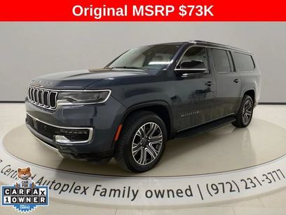 Used 2025 Jeep Wagoneer L Series II w/ 8-pass Seating Package