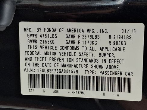 Used 2016 Acura TLX V6 SH-AWD w/ Advance Package image 30